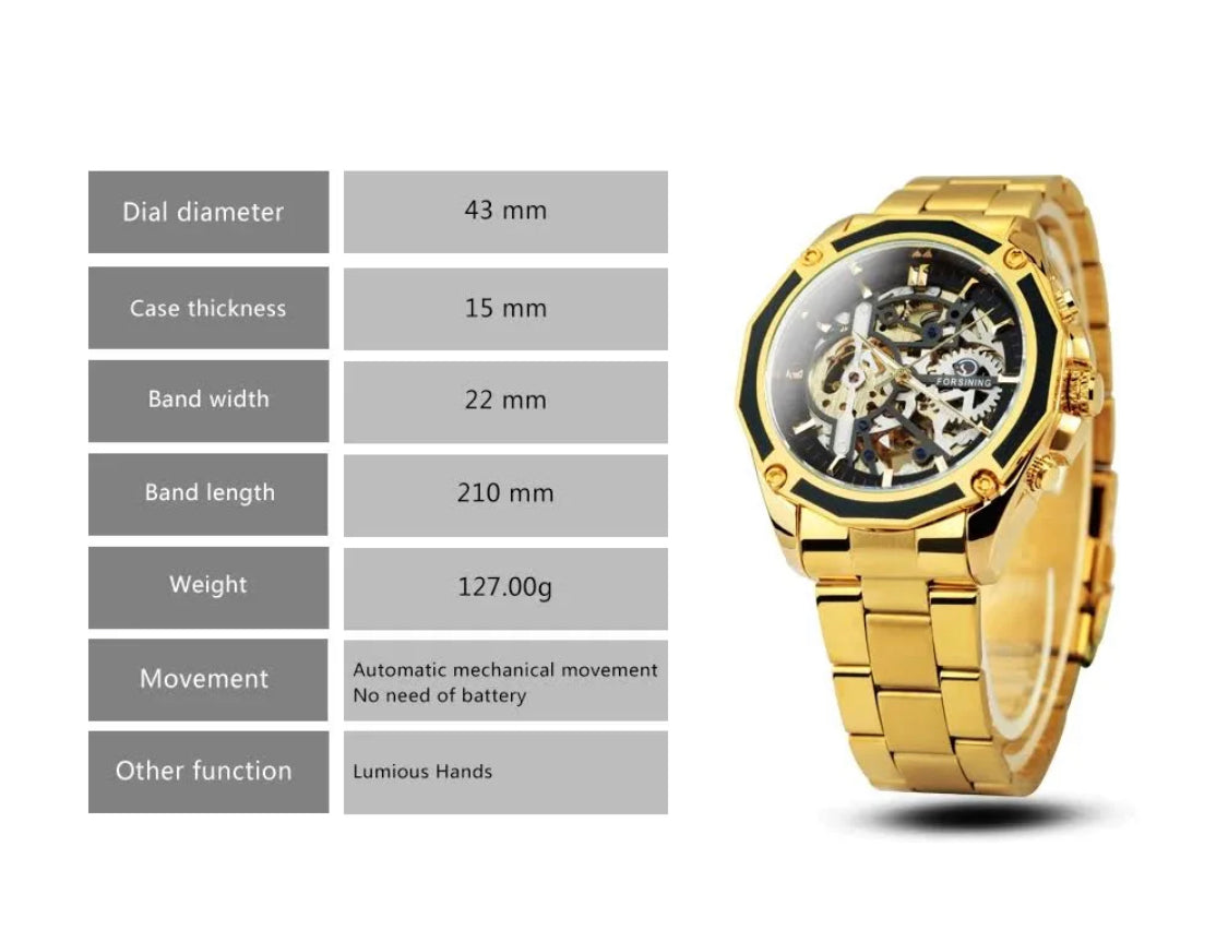 Mens mechanical watch