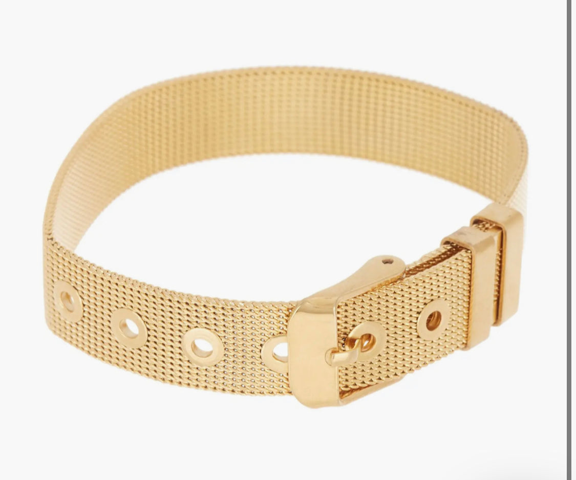 Aura Lux 18k Belt Bracelet