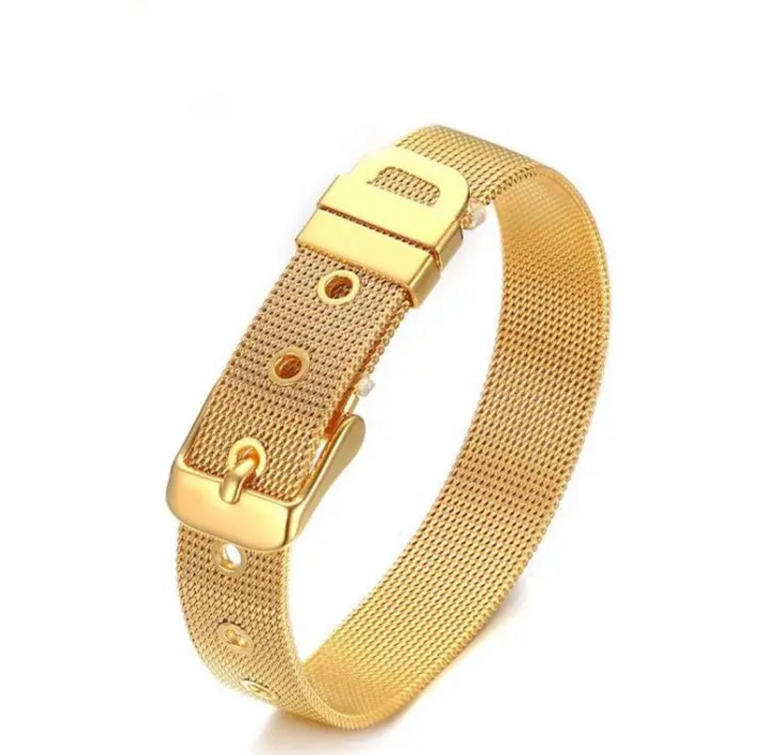 Aura Lux 18k Belt Bracelet